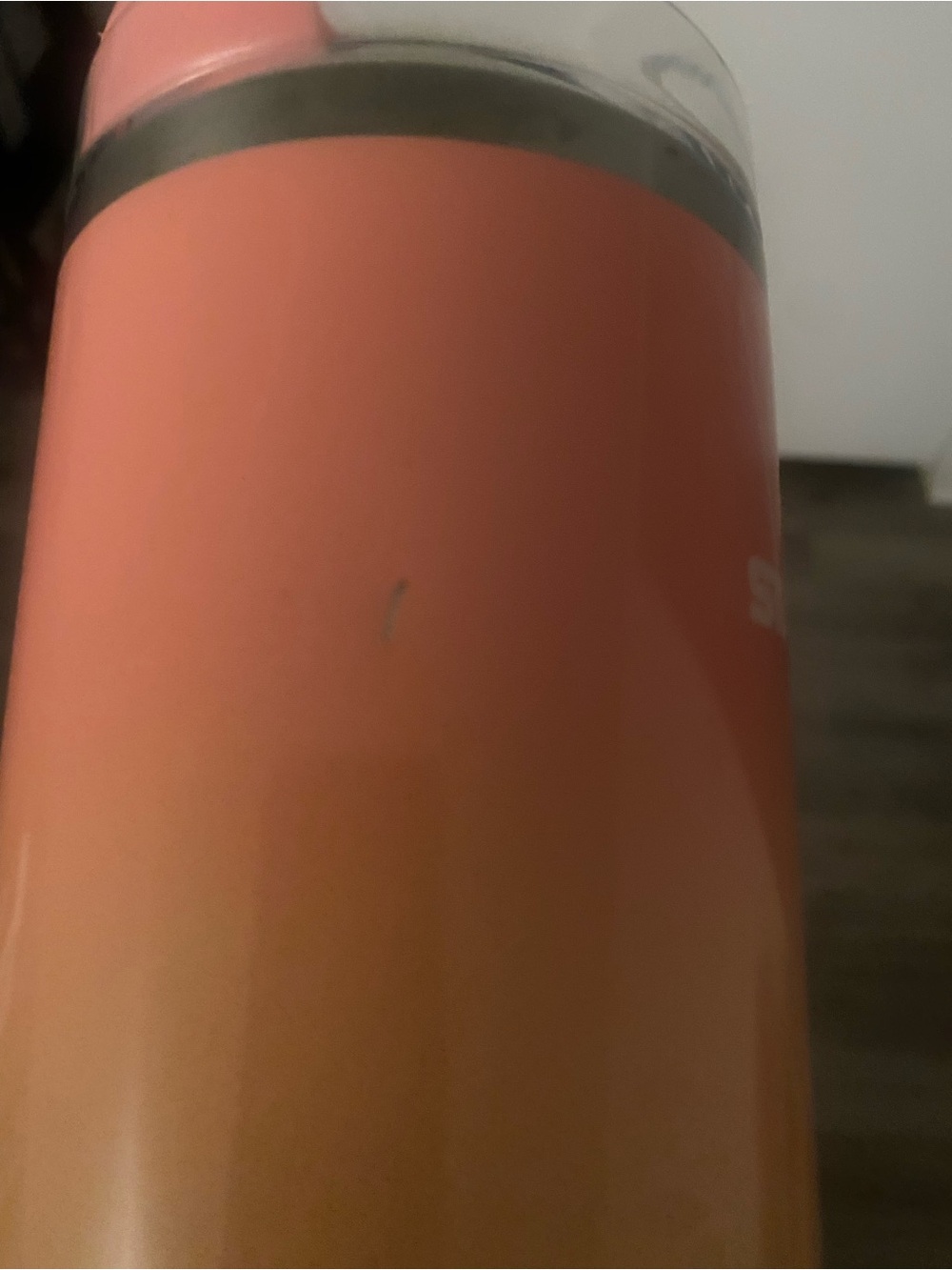 Stanley Pink to Cream Ombre Travel Mug with Handle - Picture 3 of 3